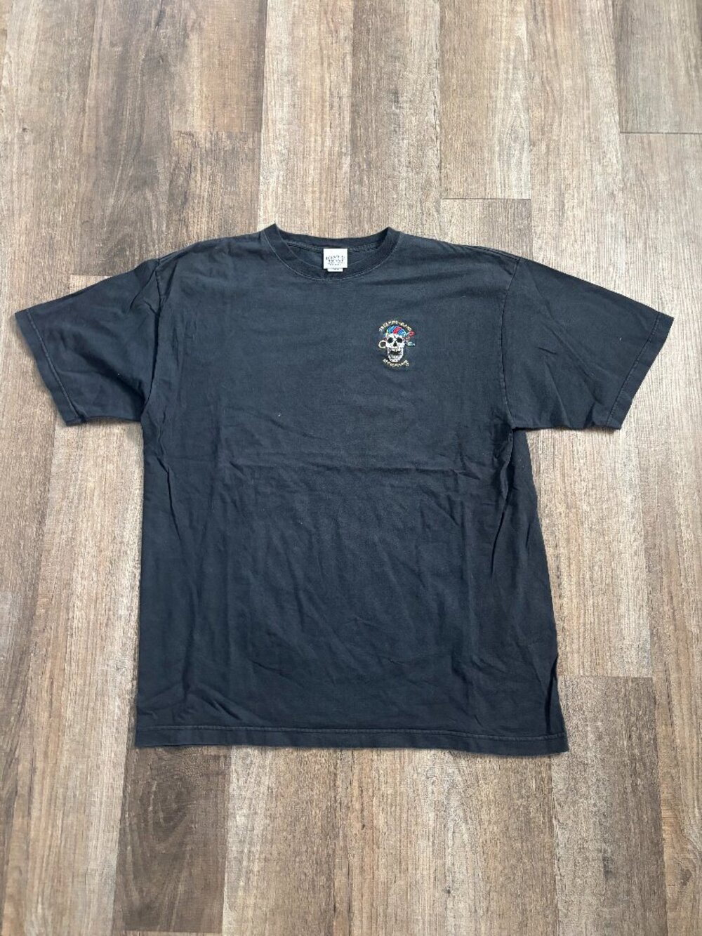 Vintage Treasure Island at the Mirage Embroidered Tee Shirt Pirate